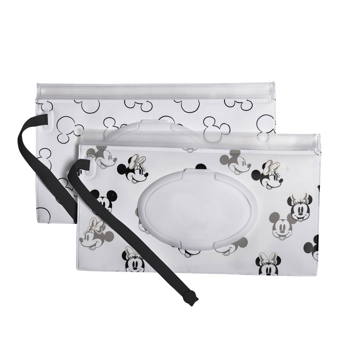Disney Baby Reusable Wet Wipes Case - 2pk, Mickey and Minnie Changing Mats & Pads JL Childress