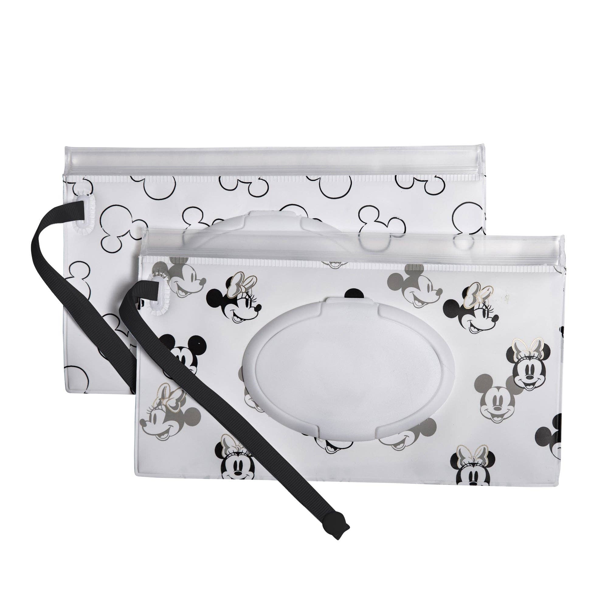 Disney Baby Reusable Wet Wipes Case - 2pk, Mickey and Minnie Changing Mats & Pads JL Childress