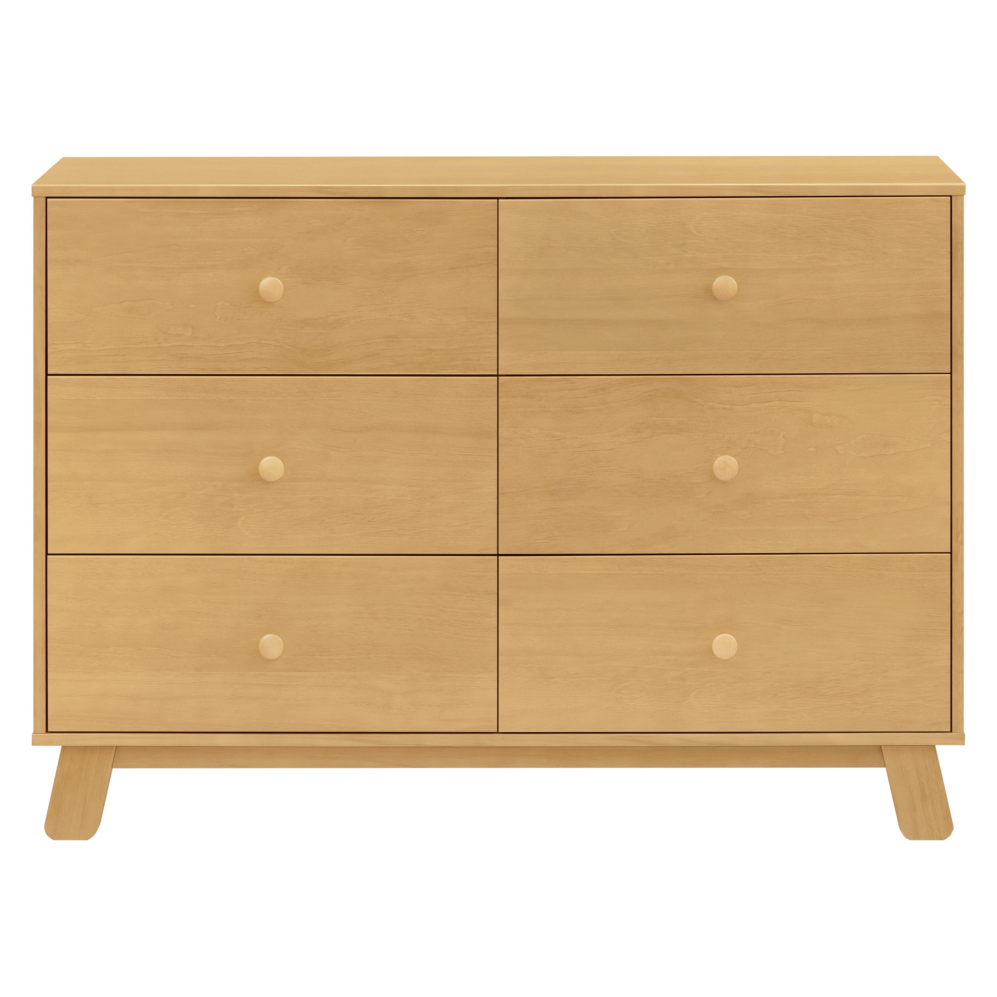 Hudson Modern 6-Drawer Double Dresser Dressers Babyletto