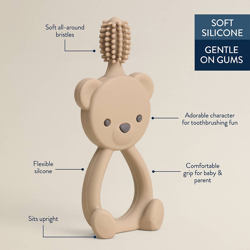 Bitzy Toothbrush™ - 360-degree Training Toothbrush Pacifiers & Teethers Itzy Ritzy