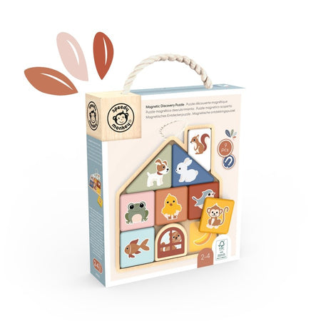 Magnetic Discovery Puzzle Activity Toys Speedy Monkey