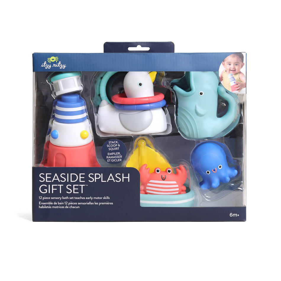 Seaside Splash Gift Set™ Bath + Water Toy Activity Toys Itzy Ritzy
