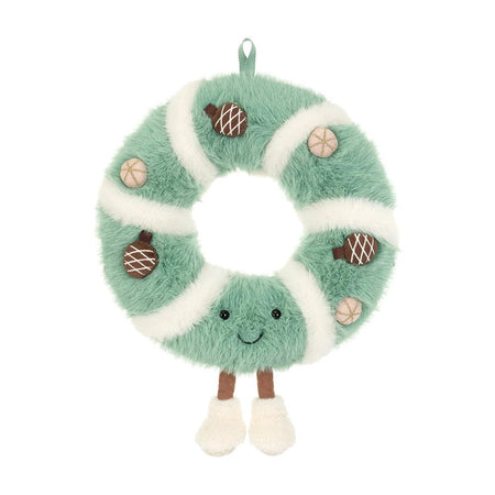 Amuseables Pinecone Wreath Stuffed Animals Jellycat