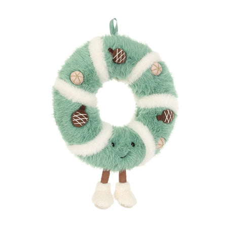 Amuseables Pinecone Wreath Stuffed Animals Jellycat