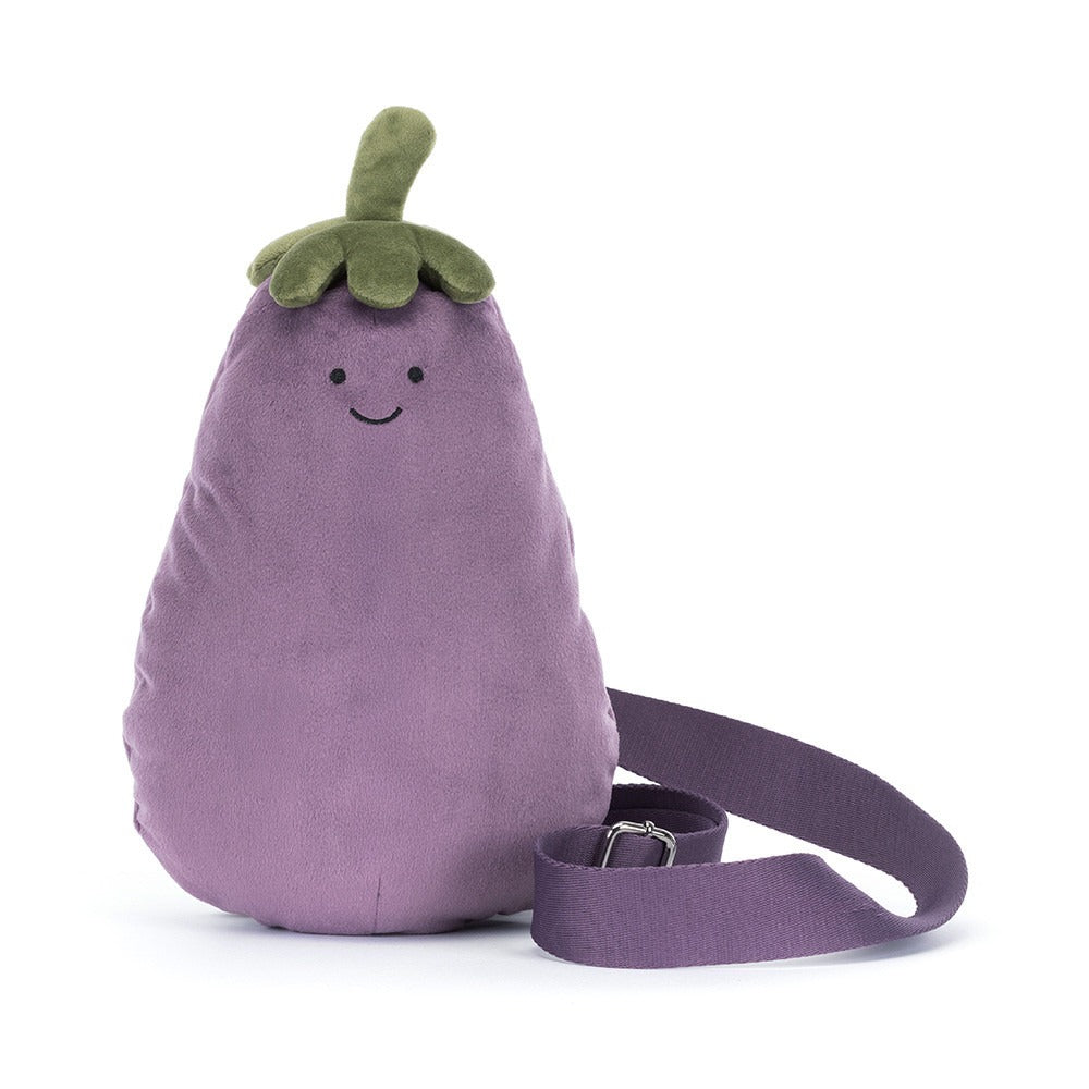 Amuseables Eggplant Bum Bag Stuffed Animals Jellycat