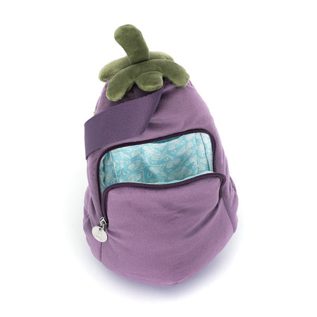 Amuseables Eggplant Bum Bag Stuffed Animals Jellycat