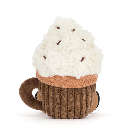 Amuseables Scarffles Hot Chocolate Stuffed Animals Jellycat