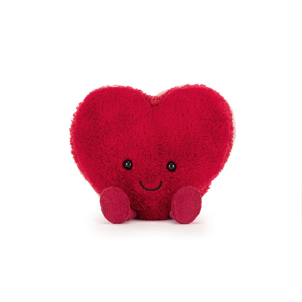 Jellycat Amuseables Arlette Red Heart Macaron – Destination Baby