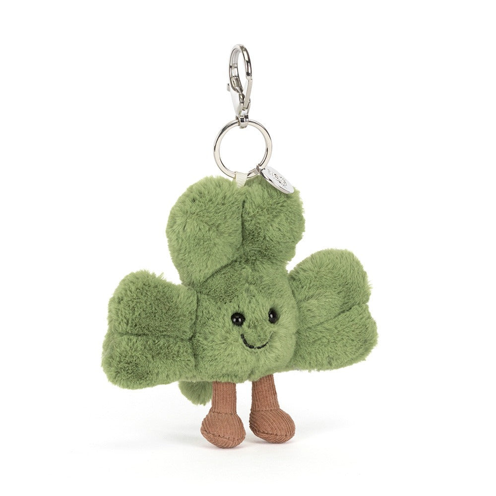 Amuseables Siofra Shamrock Bag Charm Stuffed Animals Jellycat