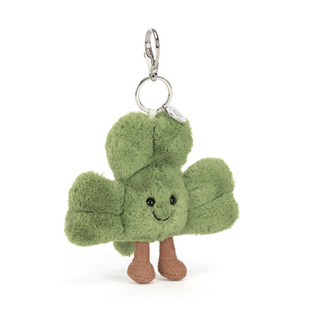Amuseables Siofra Shamrock Bag Charm Stuffed Animals Jellycat