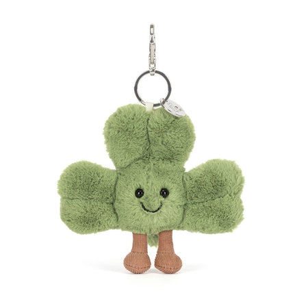 Amuseables Siofra Shamrock Bag Charm Stuffed Animals Jellycat