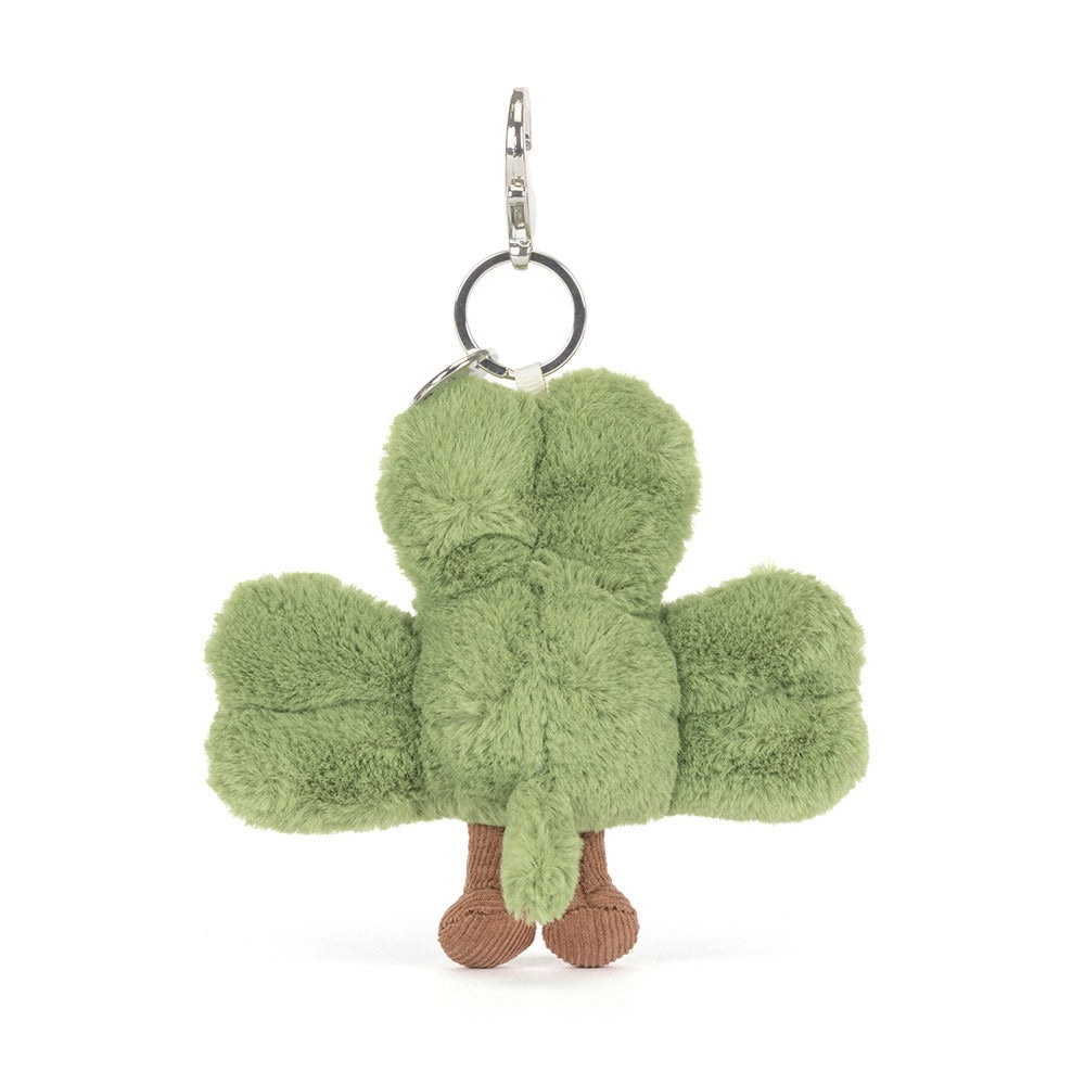 Amuseables Siofra Shamrock Bag Charm Stuffed Animals Jellycat