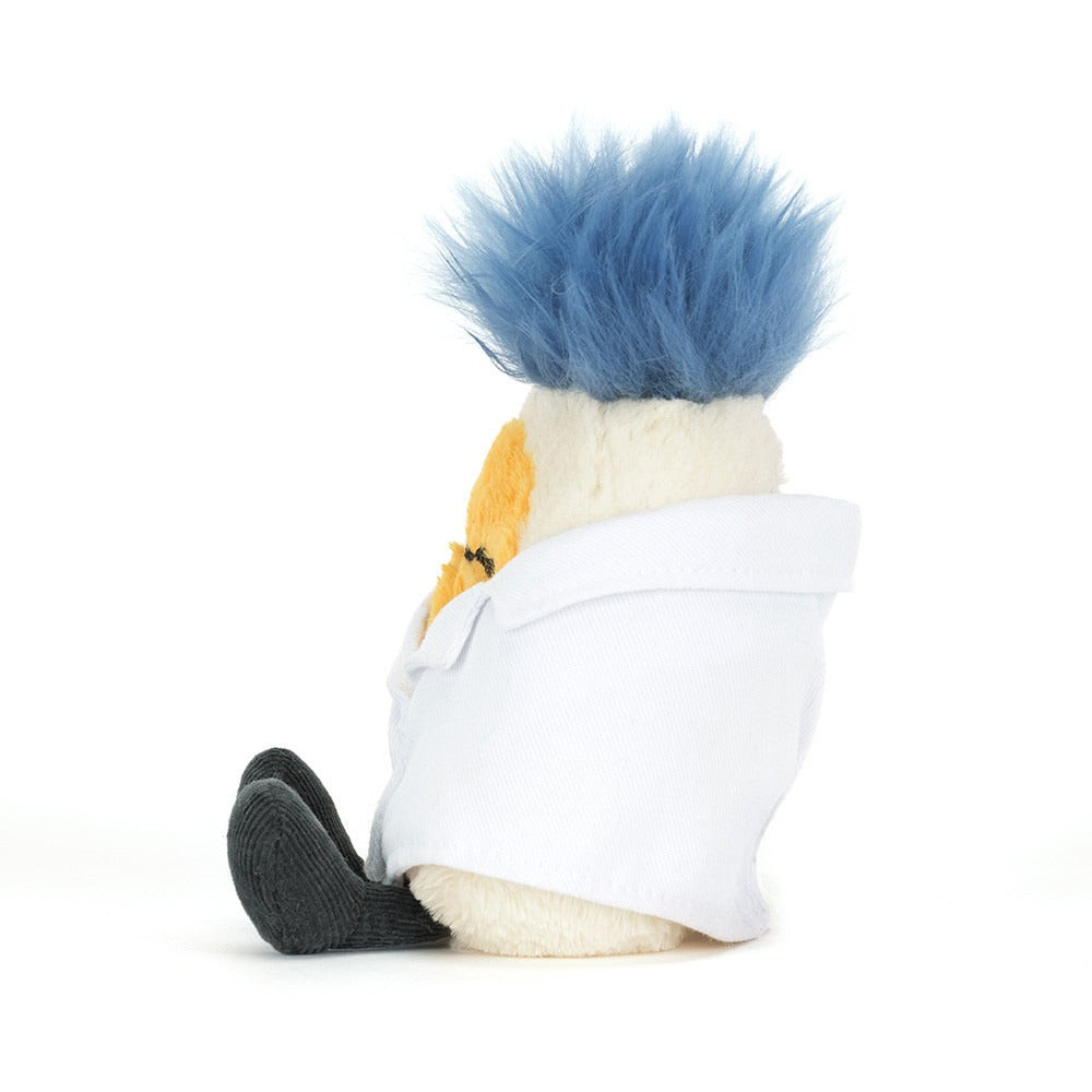 Amuseables Boiled Egg Scientist Outfit Stuffed Animals Jellycat