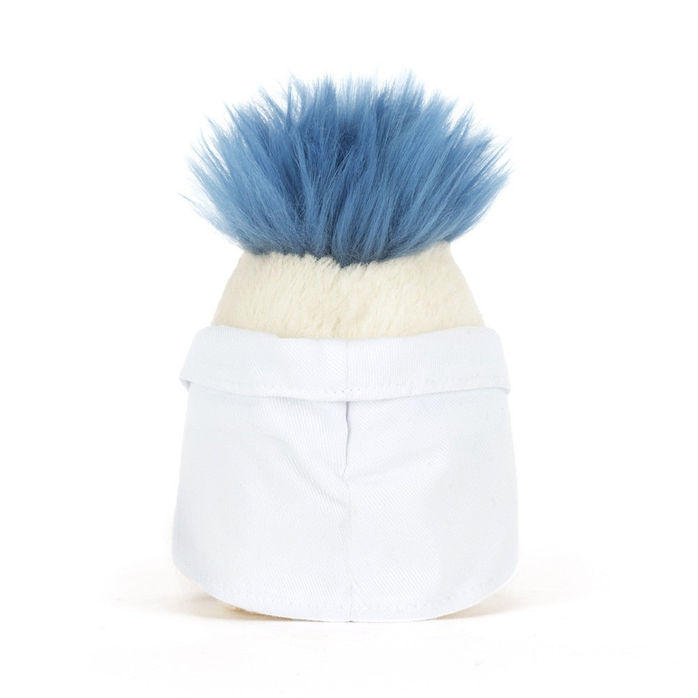Amuseables Boiled Egg Scientist Outfit Stuffed Animals Jellycat
