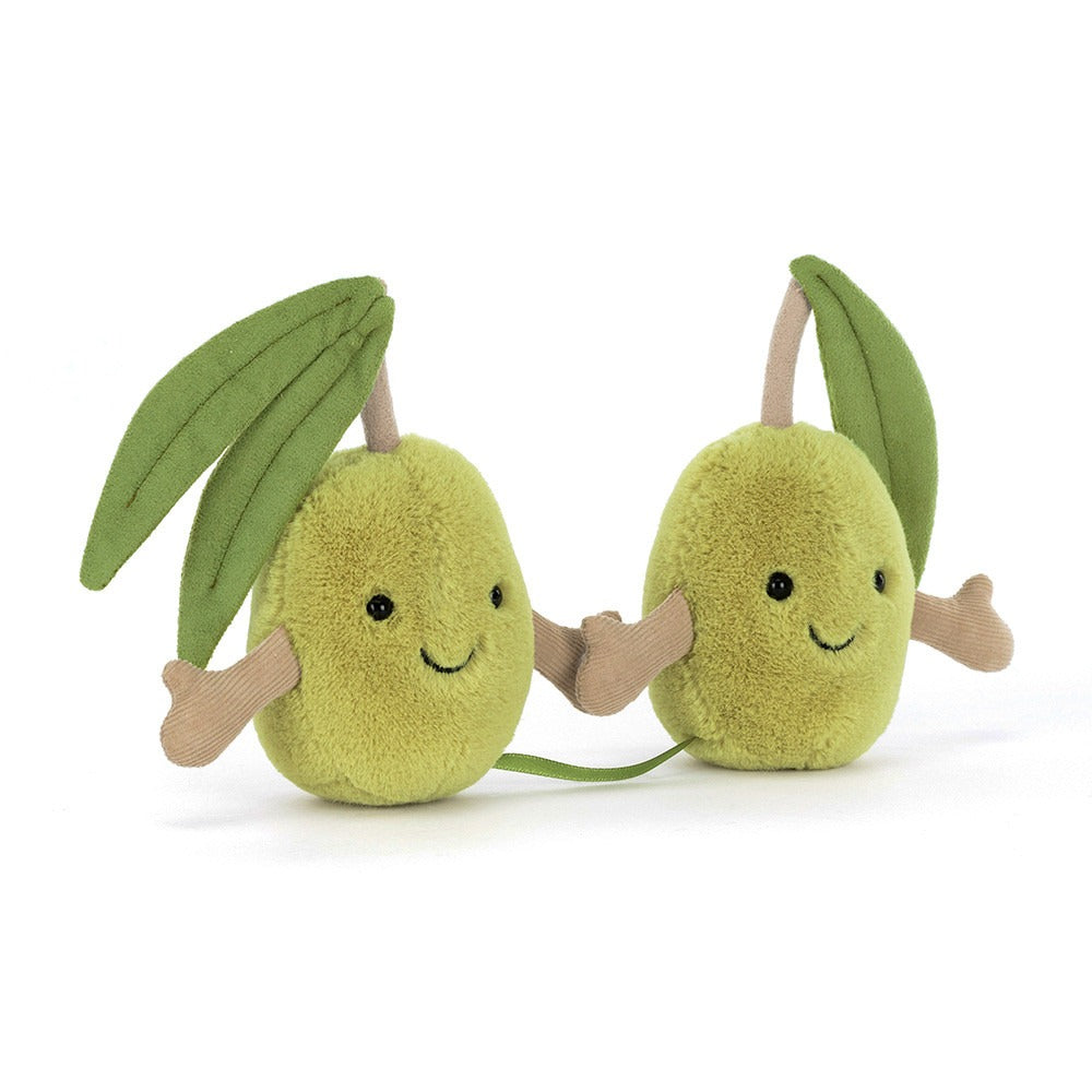 Amuseables Pair of Olives Stuffed Animals Jellycat