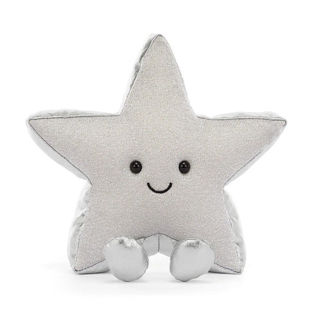 Amuseables Silver Star Stuffed Animals Jellycat