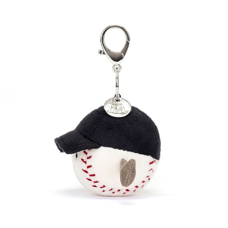 Jellycat Amuseables Sports Baseball Bag Charm – Destination Baby