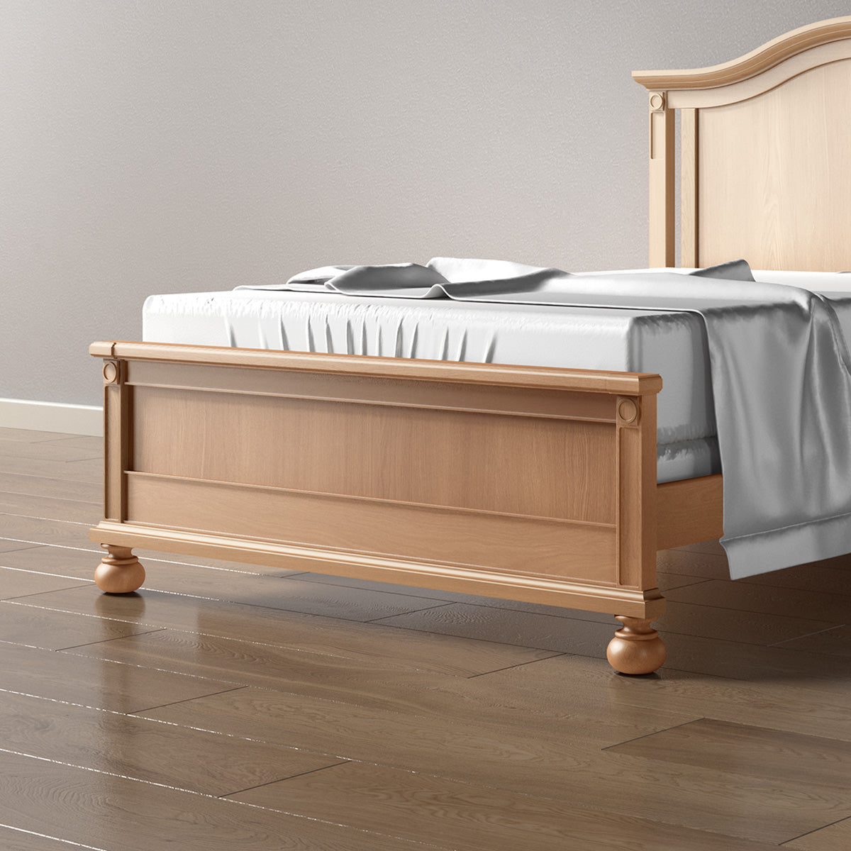 Romina Dakota Low-Profile Footboard Conversion Rails Romina Furniture Albero Puro