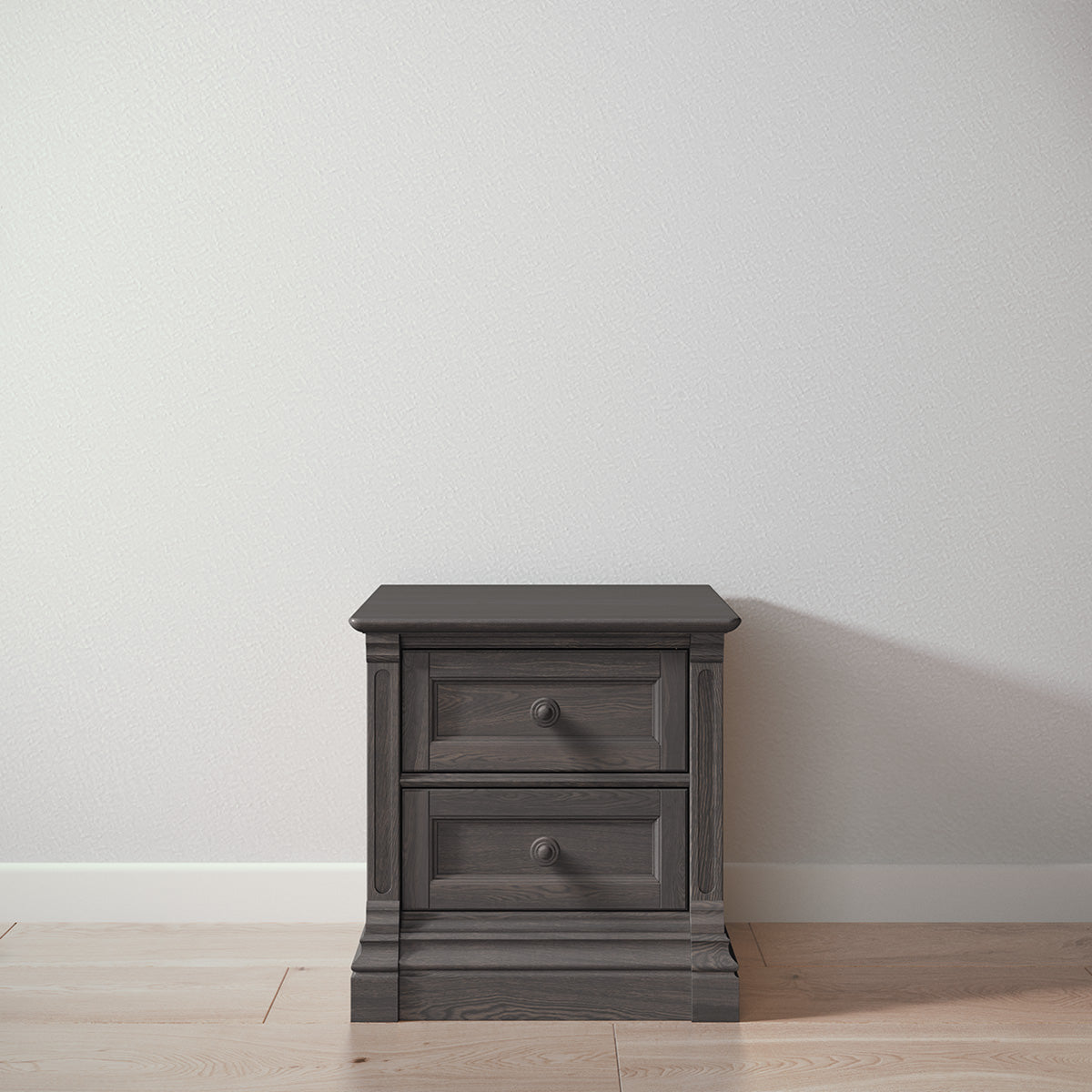 Romina Imperio Nightstand Nightstands Romina Furniture Aqua Grey Standard