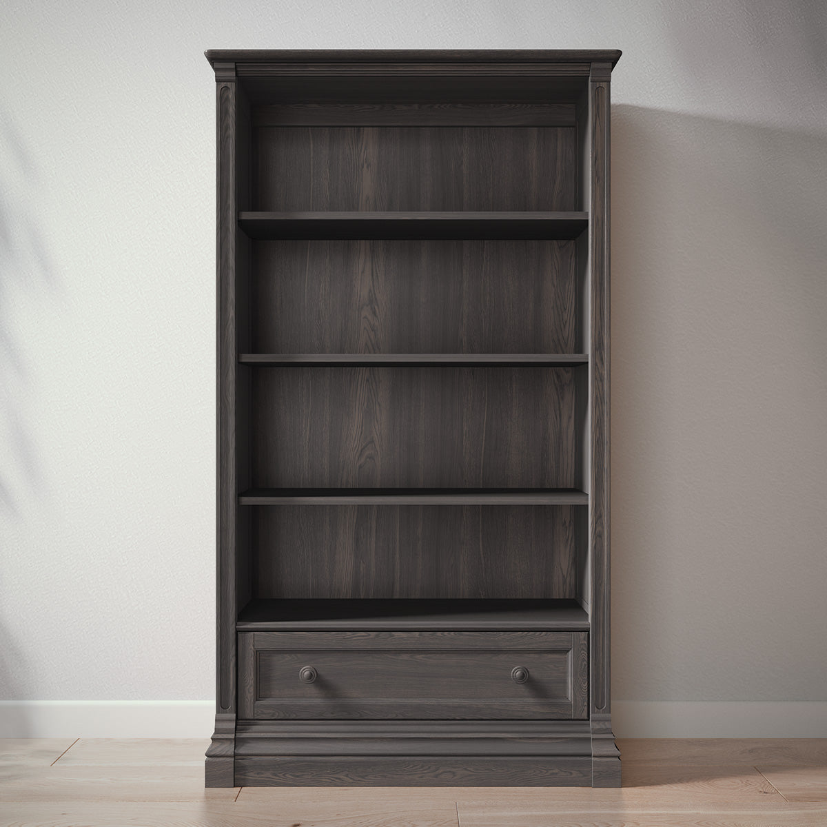 Romina Imperio Bookcase Bookcases Romina Furniture Aqua Grey Standard