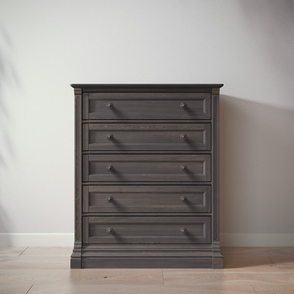 Romina Imperio Tall Chest Dressers Romina Furniture Aqua Grey Standard