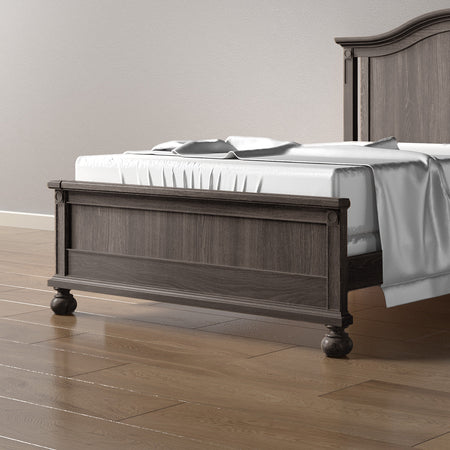 Romina Dakota Low-Profile Footboard Conversion Rails Romina Furniture Aqua Grey