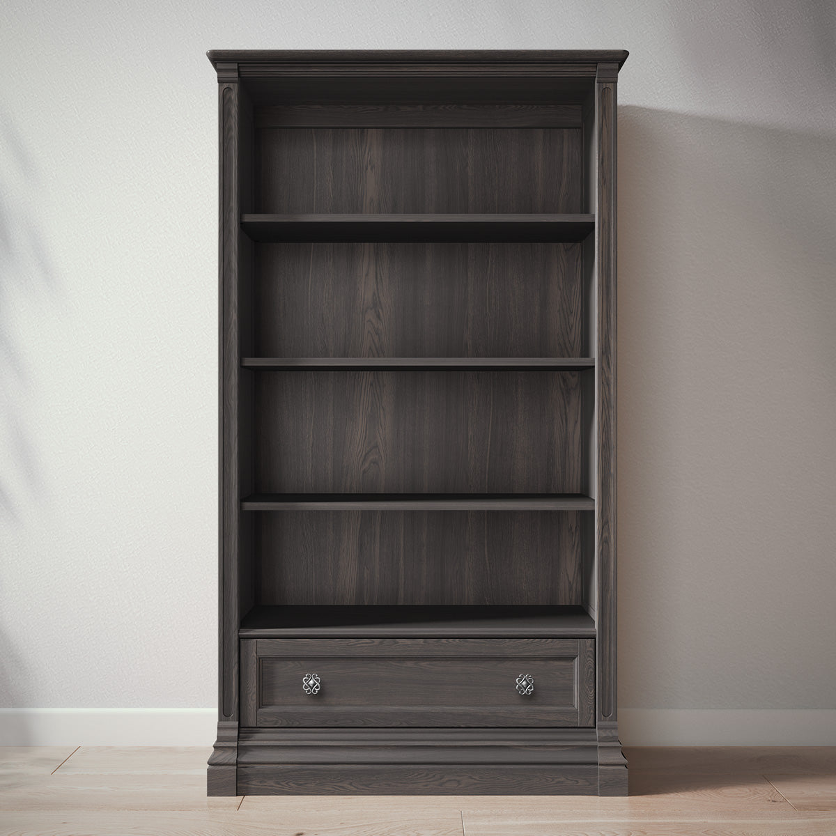 Romina Imperio Bookcase Bookcases Romina Furniture Aqua Grey Celtic Knot - Pewter