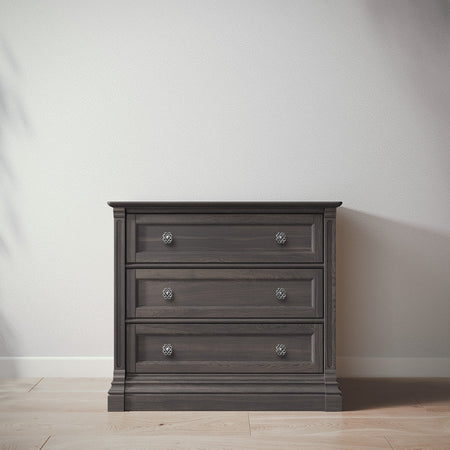 Romina Imperio Single Dresser Dressers Romina Furniture Aqua Grey Celtic Knot - Pewter
