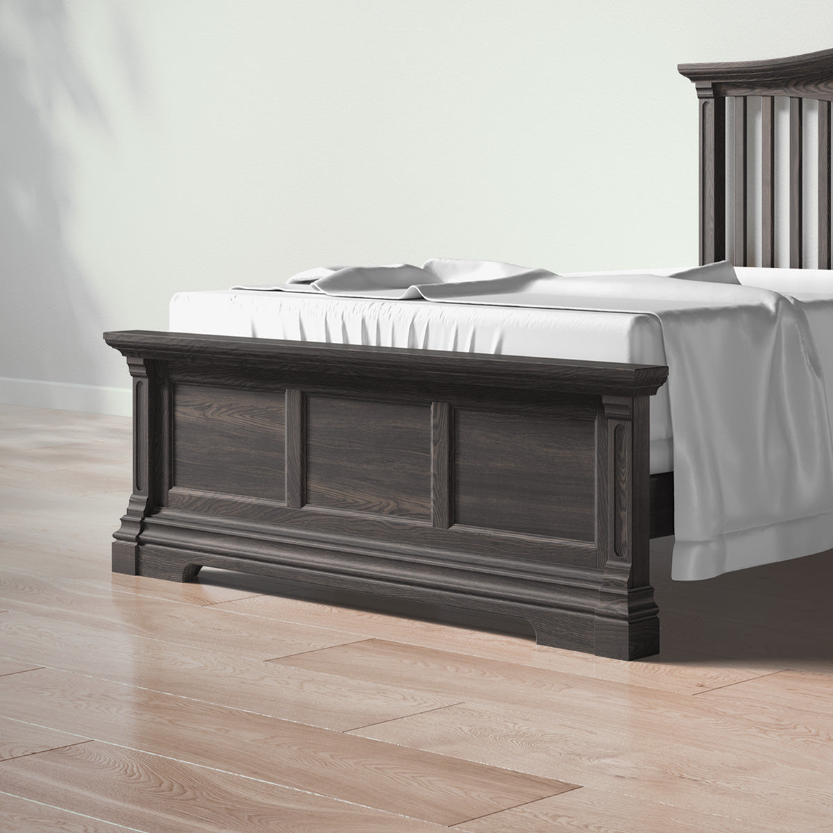 Romina Imperio Low-profile Footboard Conversion Kits Romina Furniture Aqua Grey