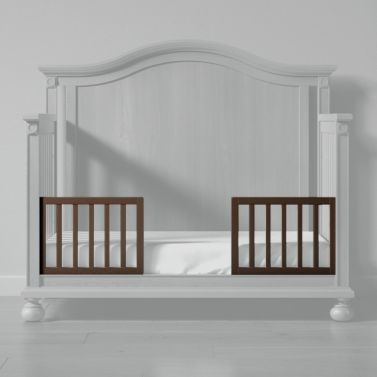 Romina Dakota Crib Toddler Rail Conversion Kits Romina Furniture Aqua Grey