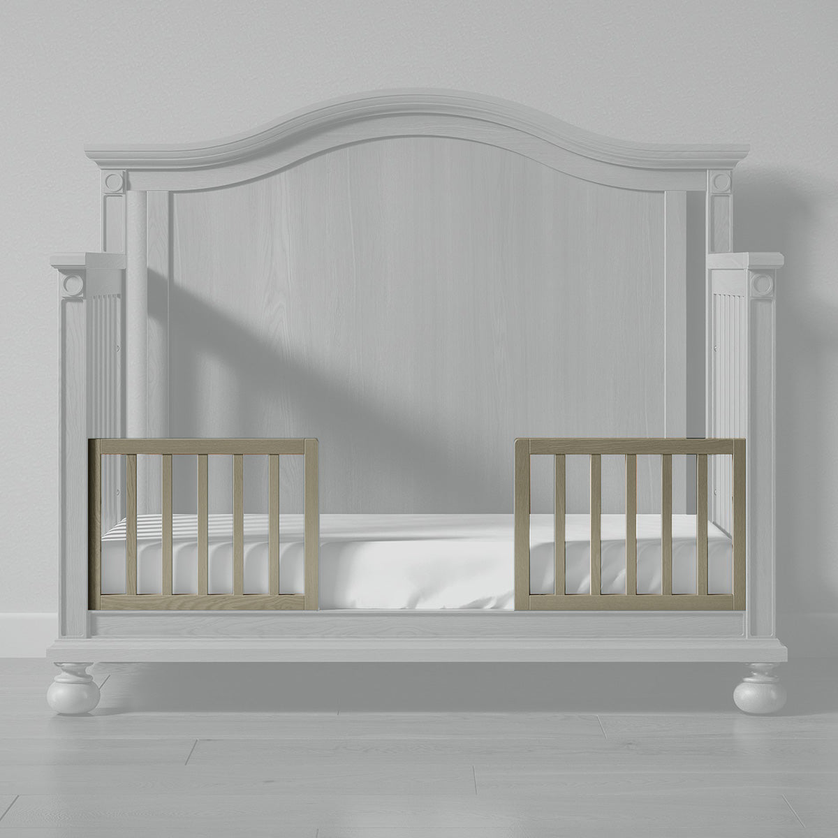 Romina Dakota Crib Toddler Rail Conversion Kits Romina Furniture Ash