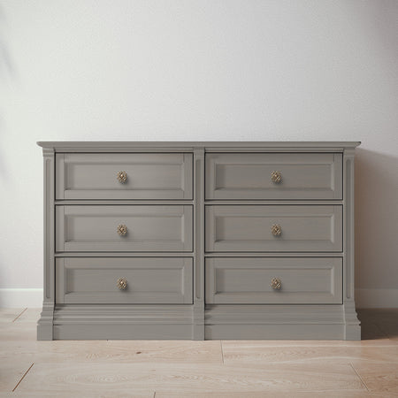 Romina Imperio Double Dresser Dressers Romina Furniture Ash Celtic Knot - Bronze