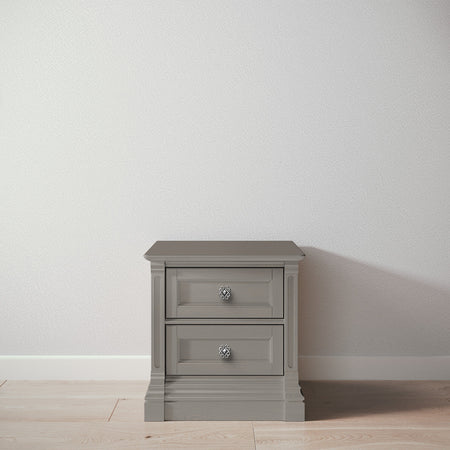 Romina Imperio Nightstand Nightstands Romina Furniture Ash Celtic Knot - Pewter