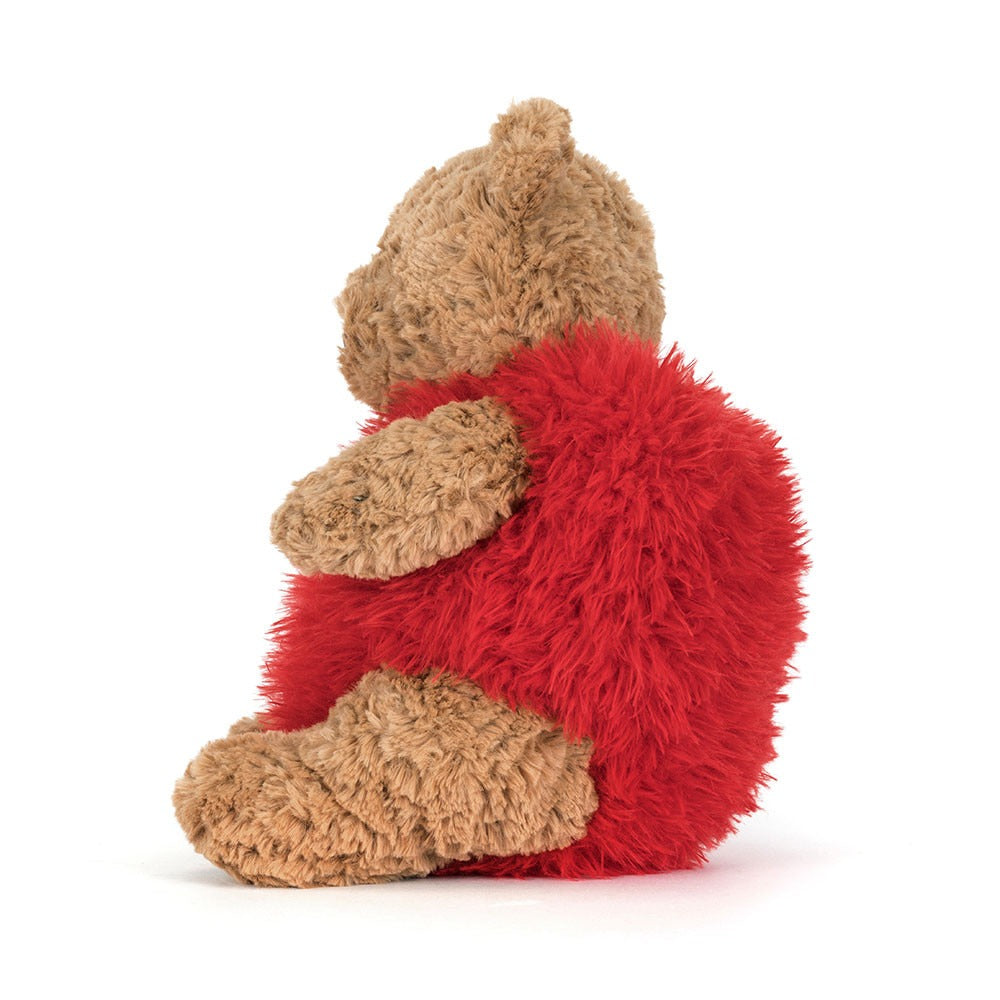 新品  Bartholomew Bear Heartthrob Jellycat Bartholomew Bear 'Heartthrob' – Destination Baby & Kids