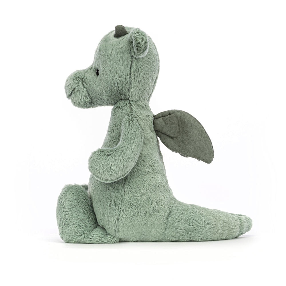 （ジェリーキャット） Bashful Dragon Medium Jellycat Bashful Dragon Medium – Destination Baby & Kids