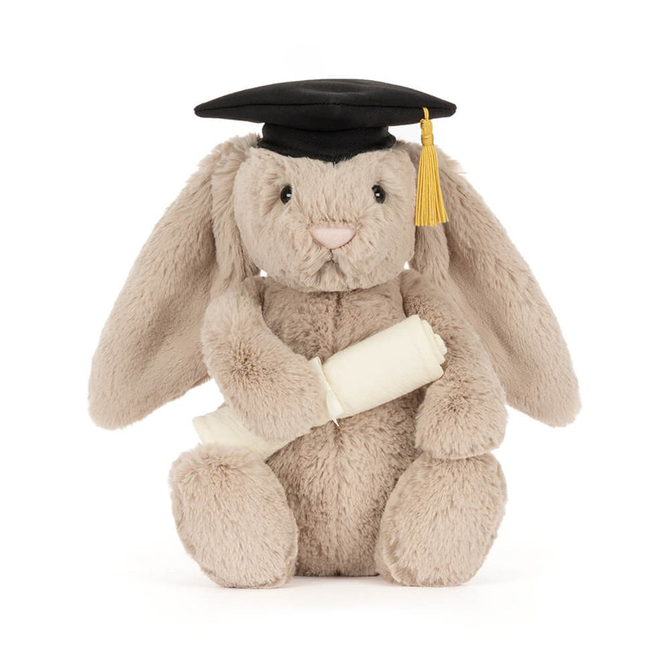 Bashful Bunny Graduation Outfit Stuffed Animals Jellycat