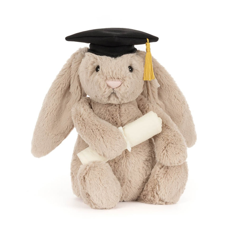 Bashful Bunny Graduation Outfit Stuffed Animals Jellycat