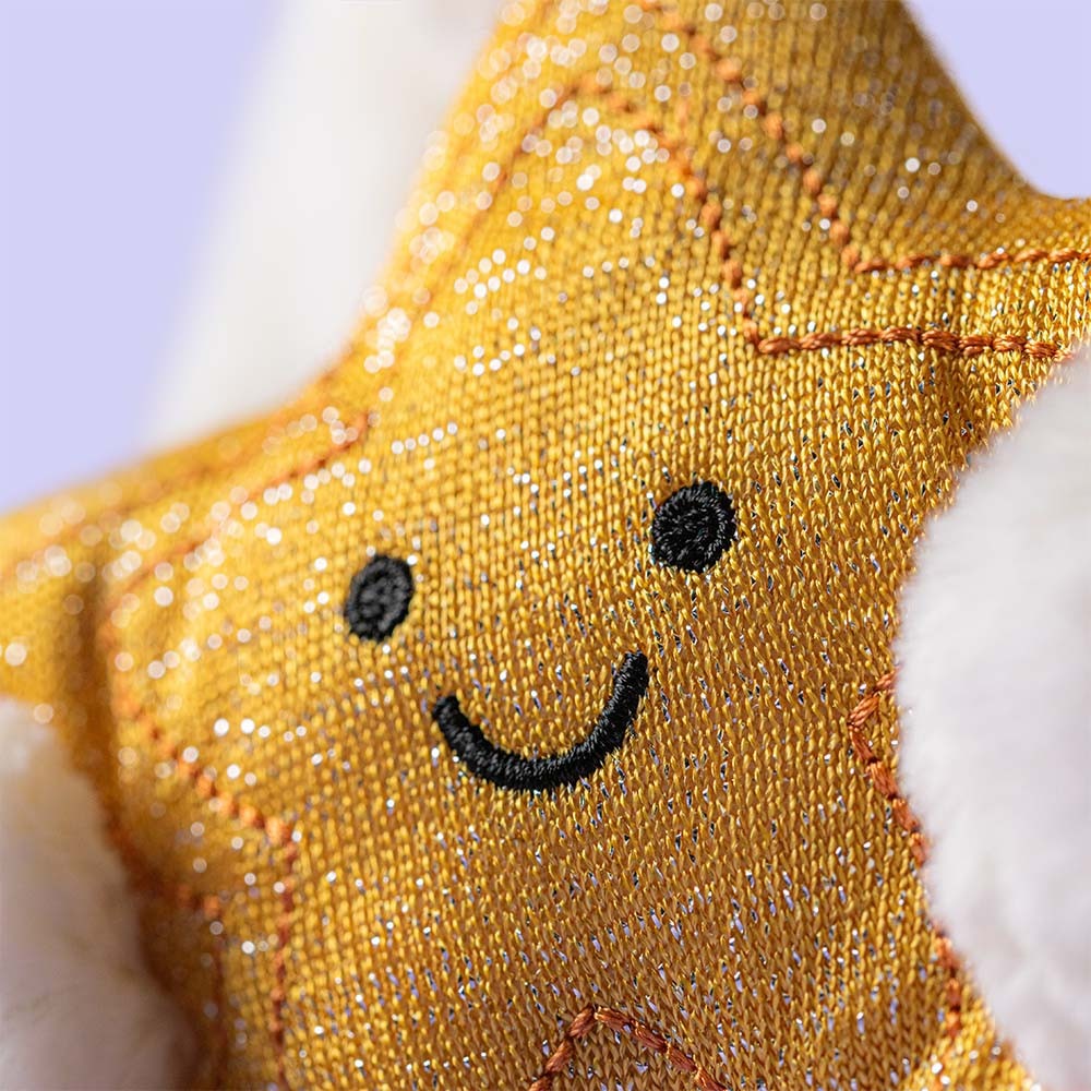 Cream Bunny with Star Stuffed Animals Jellycat