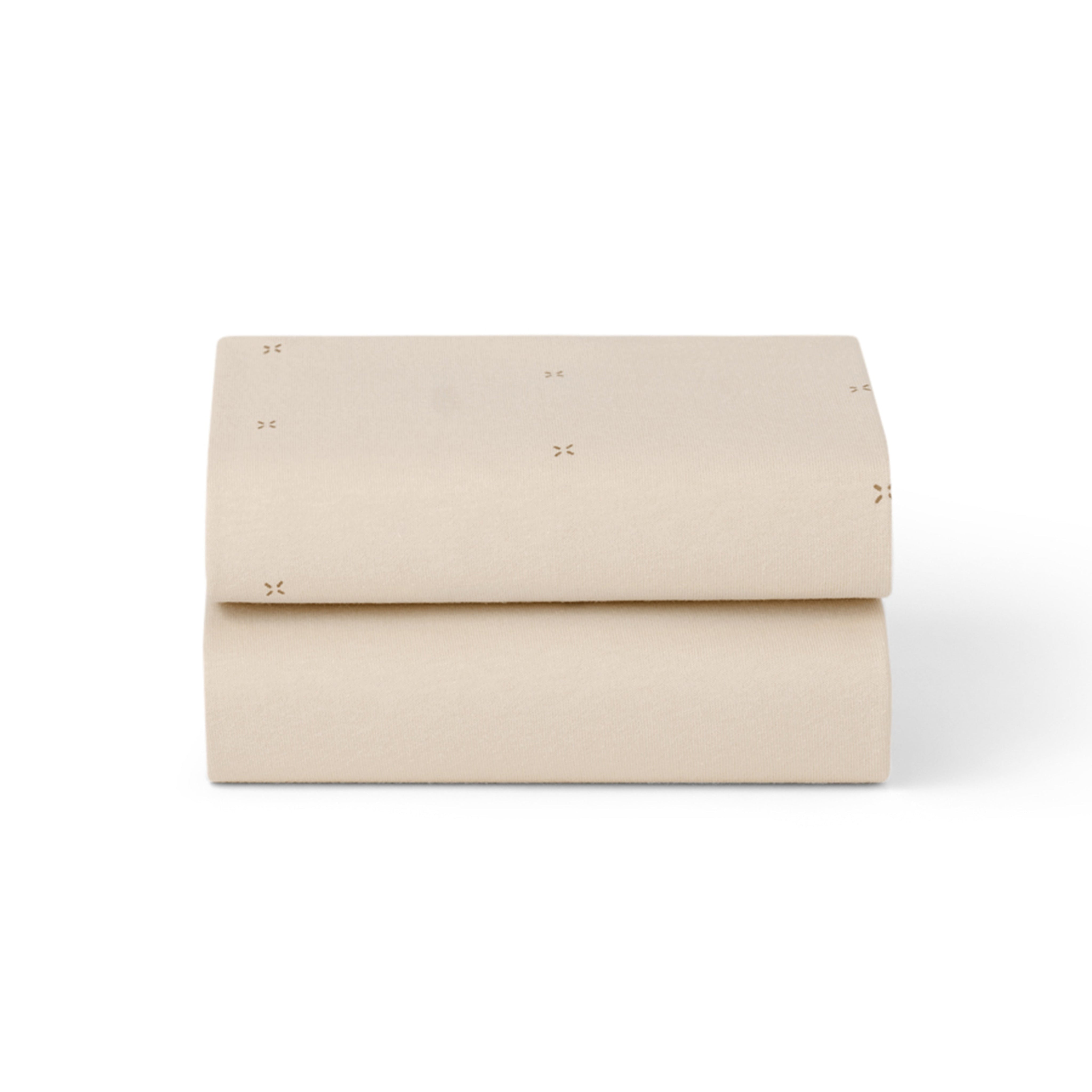 Bassinet 2 Pack Fitted Sheets - Cashmere Cross Fitted Sheets Snuz
