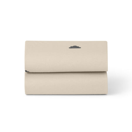Bassinet 2 Pack Fitted Sheets - Sand Cloud Fitted Sheets Snuz