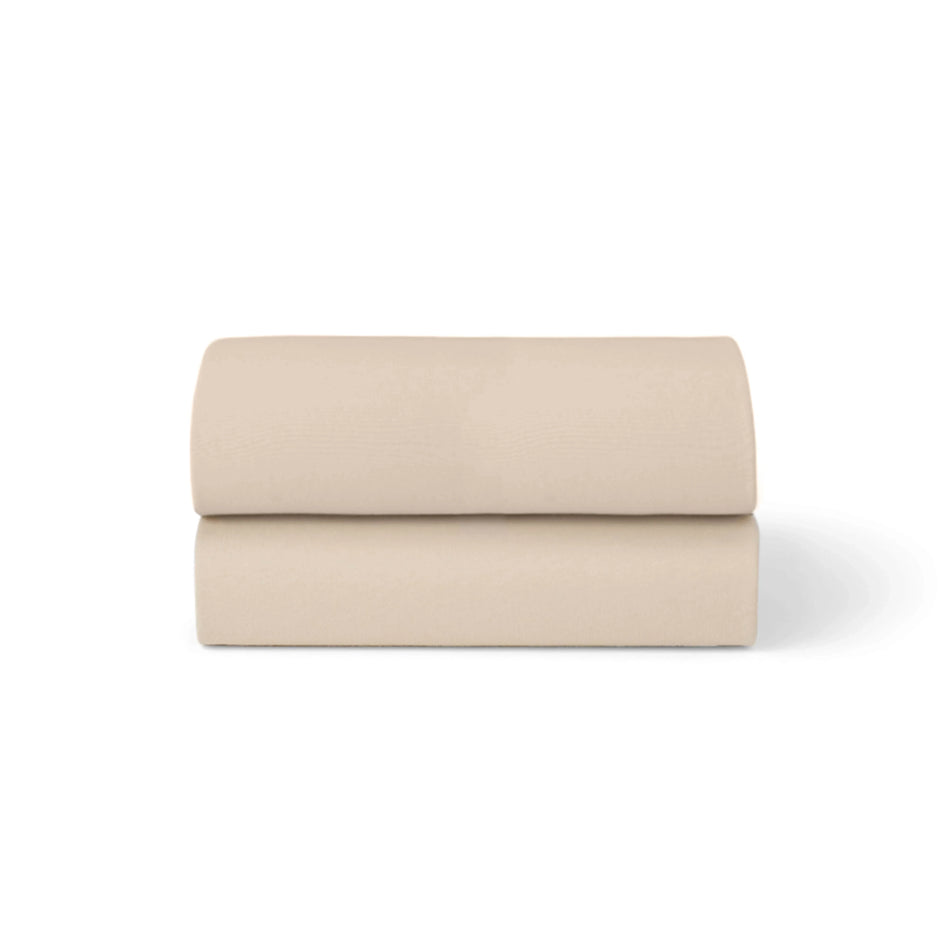 Bassinet 2 Pack Fitted Sheets - Cashmere Fitted Sheets Snuz