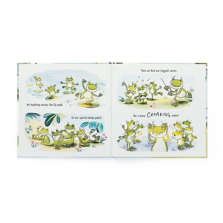 A Fantastic Day For Finnegan Frog Book Books Jellycat