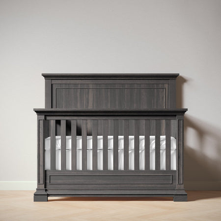 Jackson Crib | 5-in-1 Convertible | Solid Wood Convertible Cribs Silva Furniture Aqua Gray