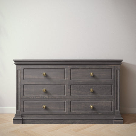 Jackson Double Dresser Dressers Silva Furniture Aqua Gray