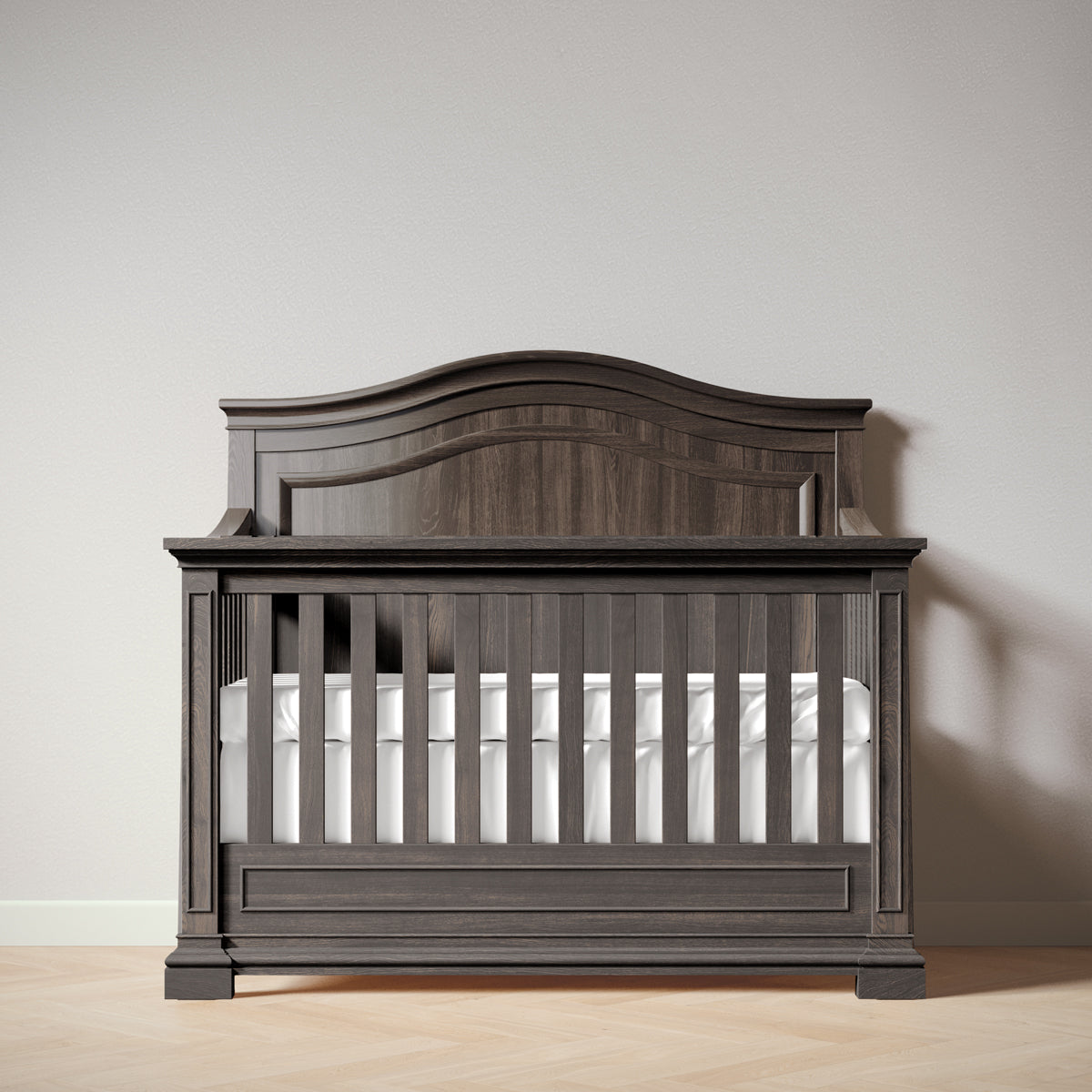 Jordan Crib | 5-in-1 Convertible | Solid wood Convertible Cribs Silva Furniture Aqua Gray