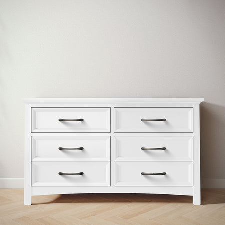 Serena Double Dresser Dressers Silva Furniture White