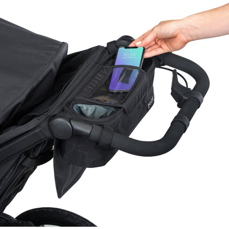 Deluxe Handlebar Console with Tire Pump for Single Jogging Strollers Parent Organizers & Consoles BOB