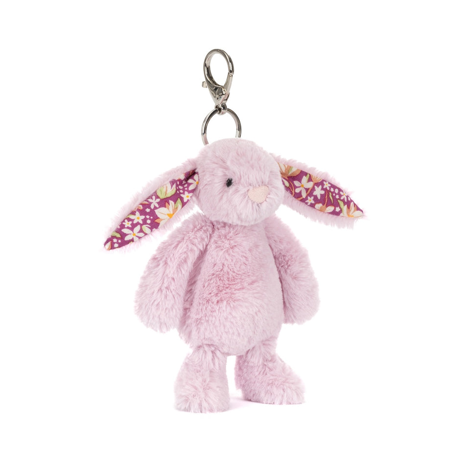 Thistlepop Blossom Bunny Bag Charm Stuffed Animals Jellycat