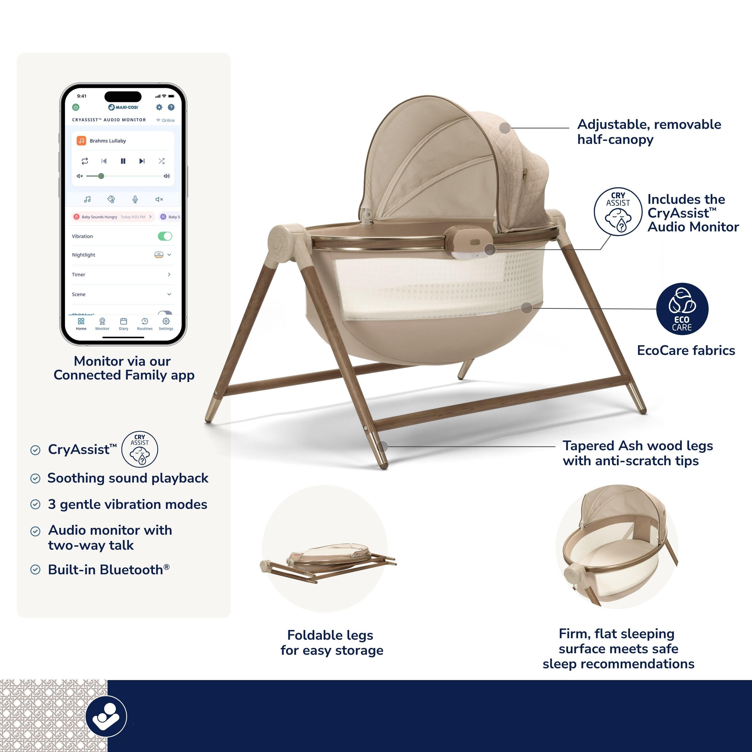 Kindred Sibia Bassinet Bassinets Maxi-Cosi