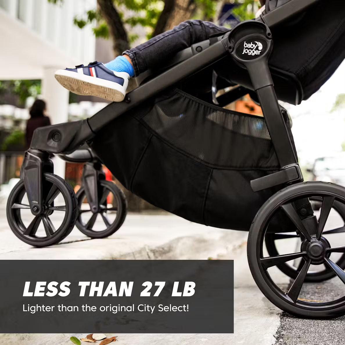 single to double jogging stroller Baby Jogger City Select 2 Stroller (Radiant Slate)